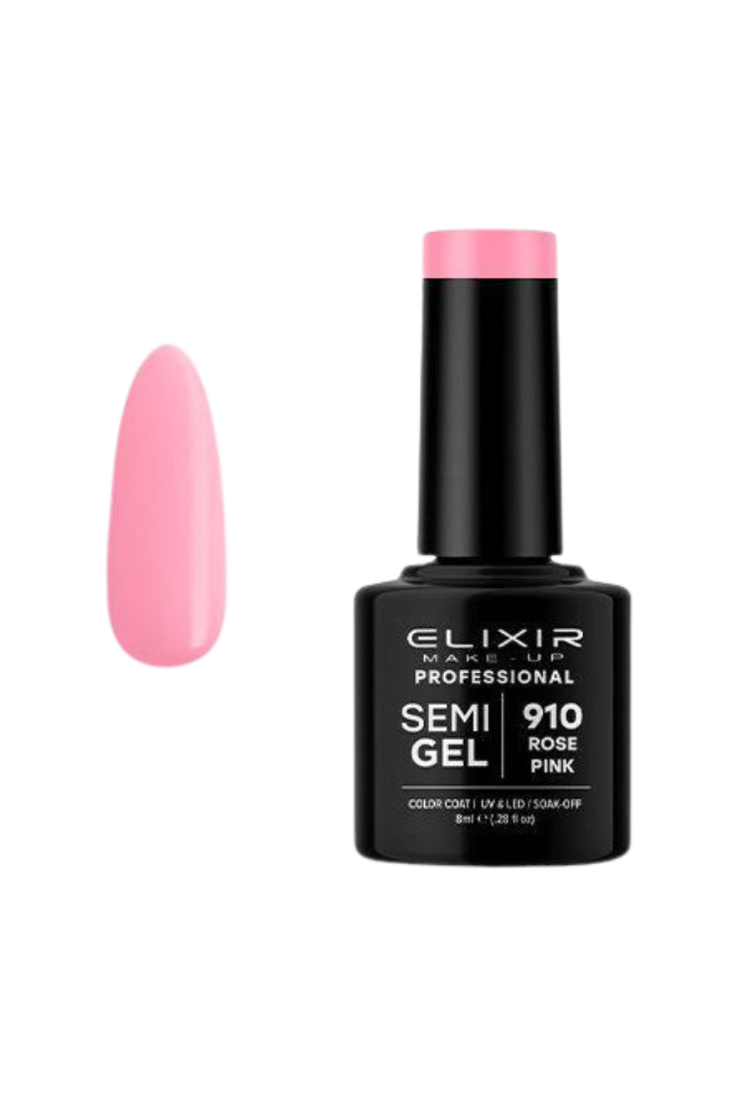 ELIXIR Professional Semi Gel 910 Rose Pink