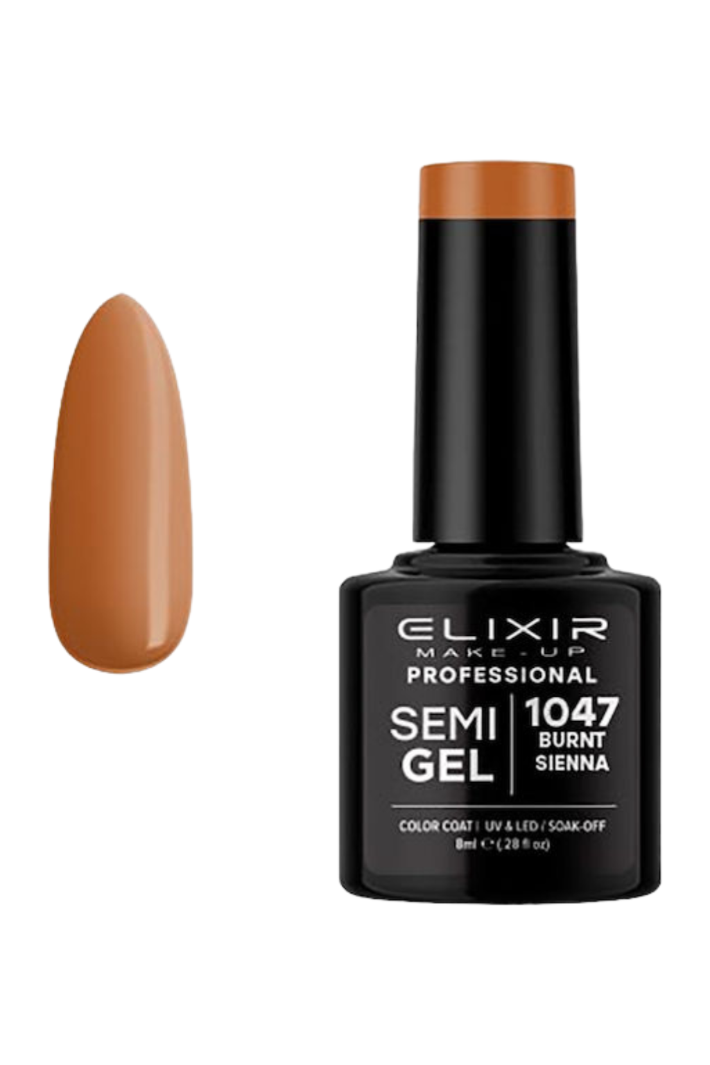 ELIXIR Professional Semi Gel 1047 Burnt Sienna