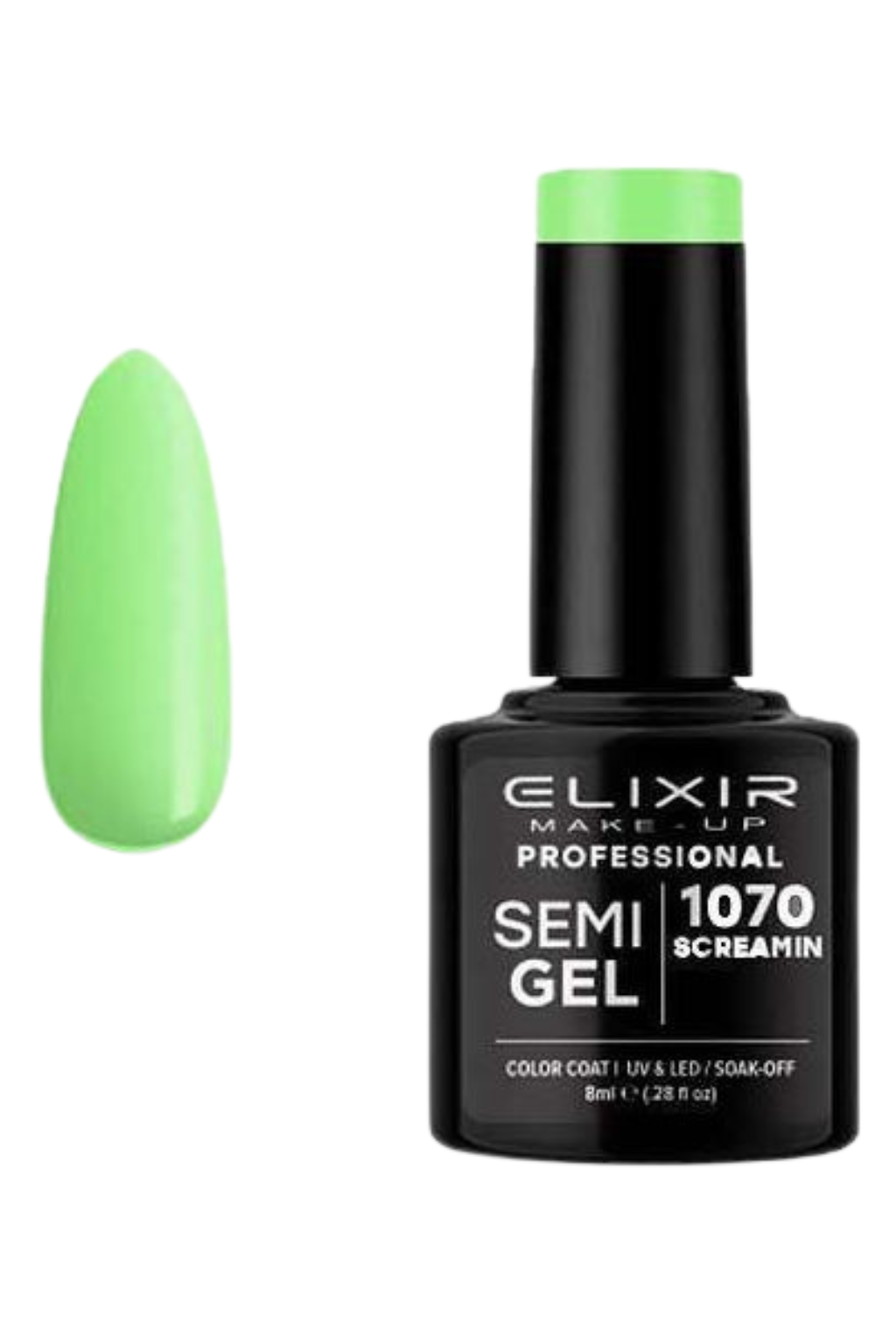 ELIXIR Professional Semi Gel 1070 Screamin
