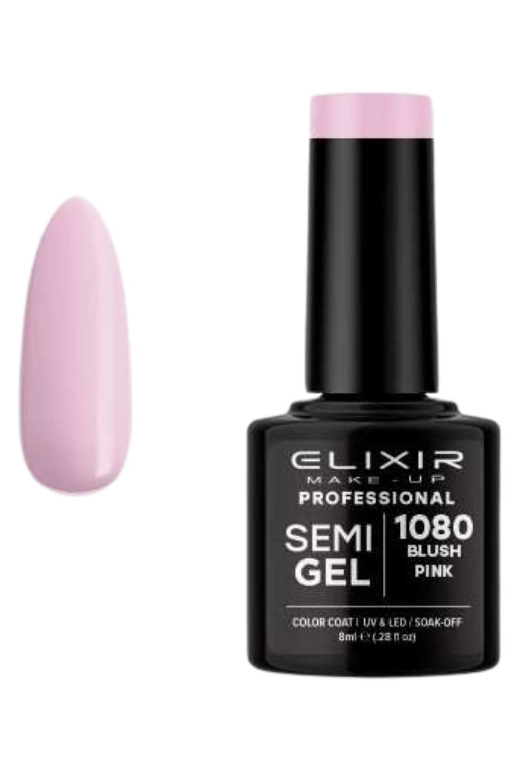 ELIXIR Professional Semi Gel 1080 Blush Pink