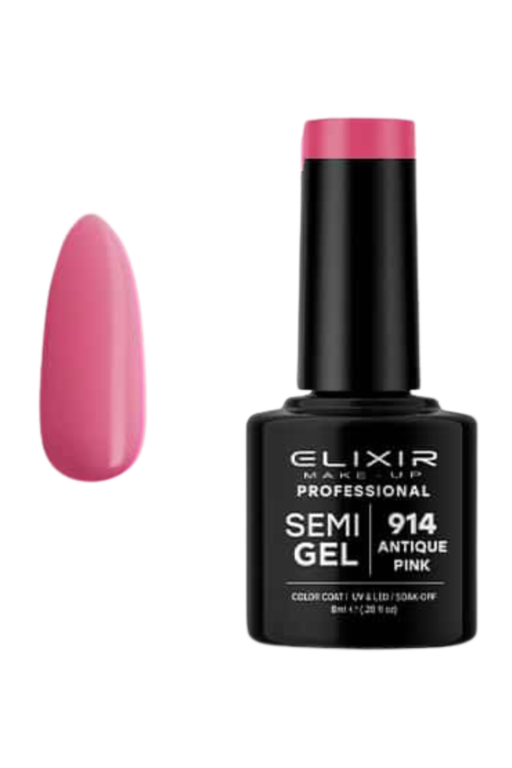 ELIXIR Professional Semi Gel 914 Antique Pink