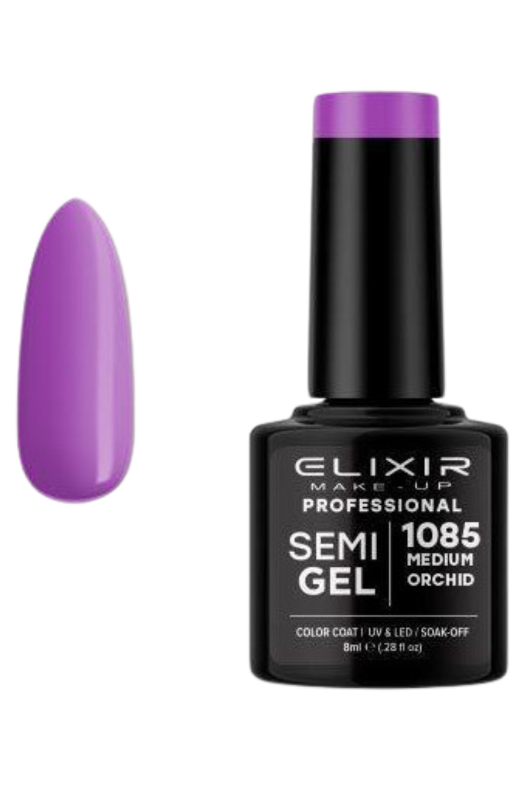 ELIXIR Professional Semi Gel 1085 Medium Orchid