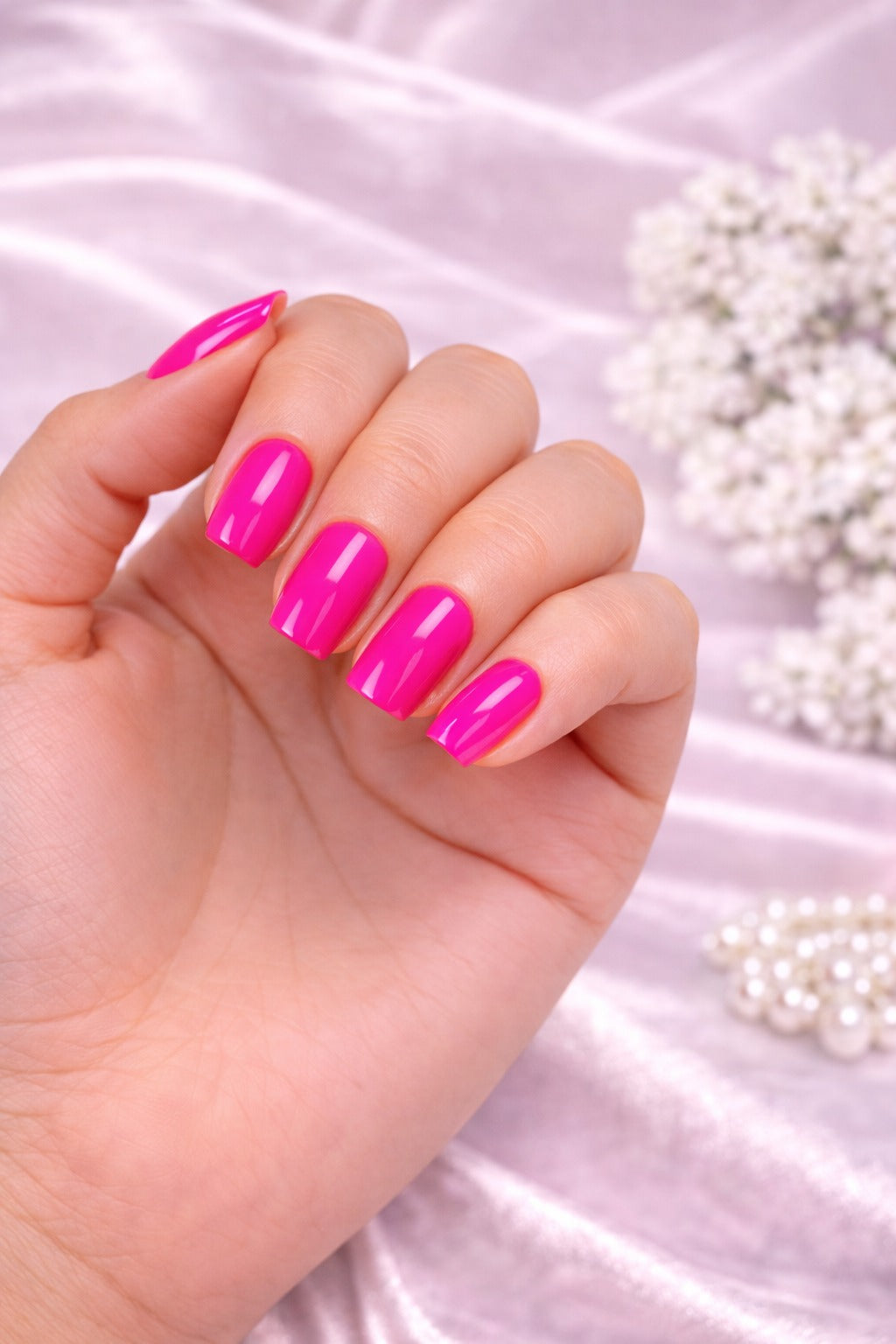 Gel Polish Neon Pink 1474