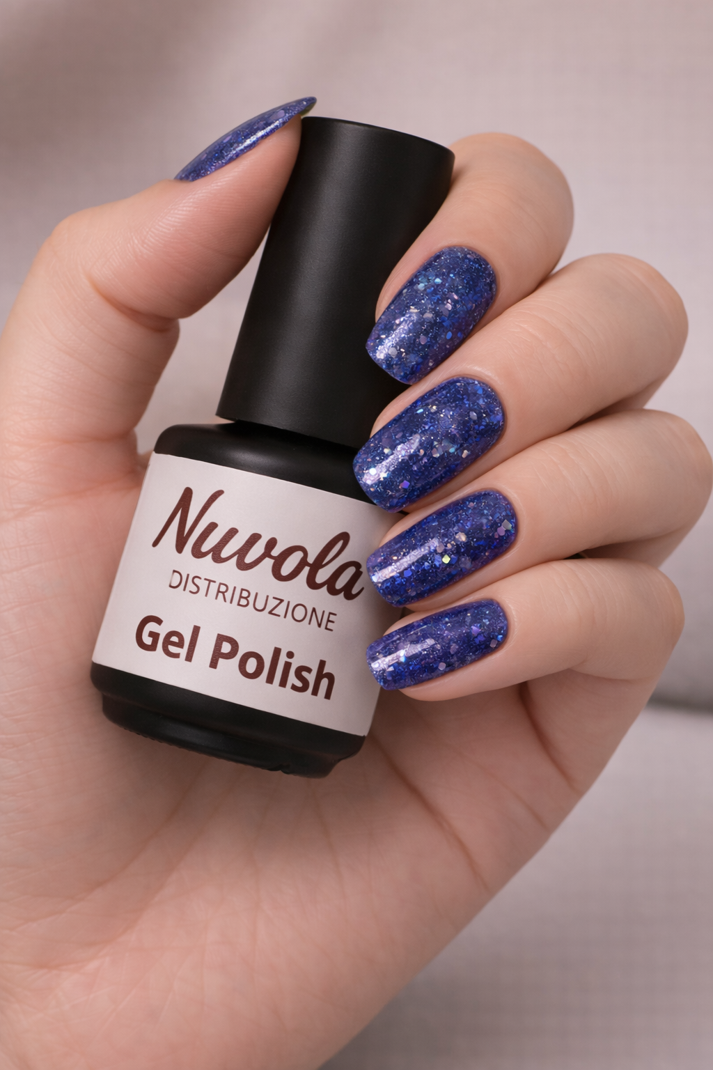 Gel Polish Zaffiro Glitter 126