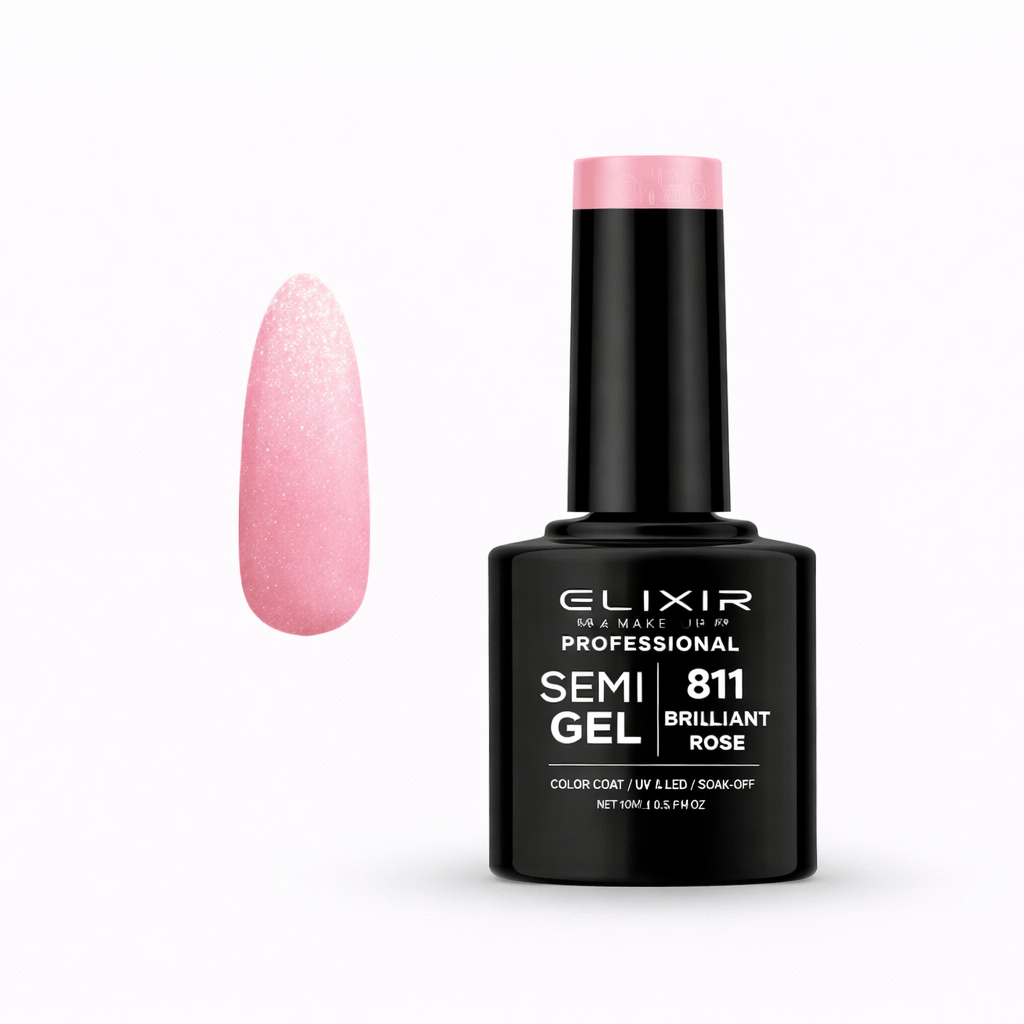 ELIXIR Professional Semi Gel 811 Brilliant Rose
