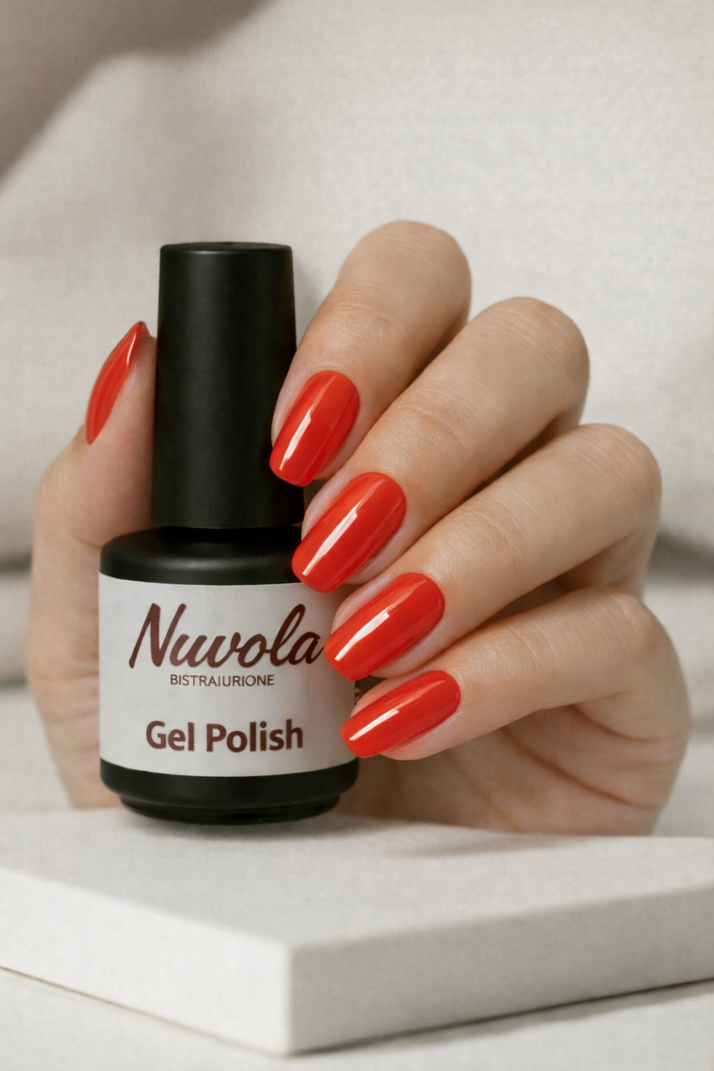 Gel Polish Rosso Fiamma 18