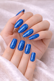 Gel Polish 127 – Blue Galaxy