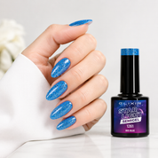 ELIXIR Laser Diamond Semigel  1261 Iris Blue  – 8 ml