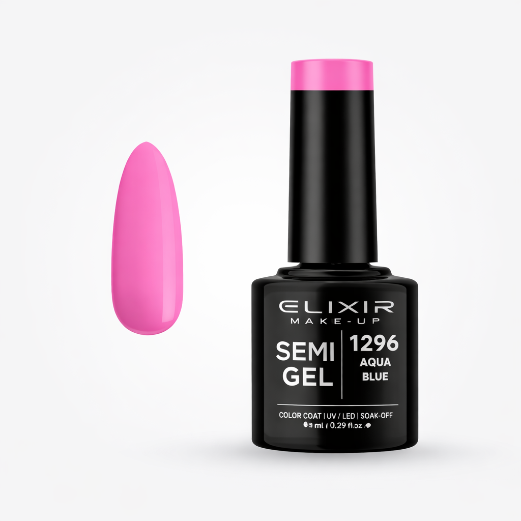 Elixir Semi Gel 1296 – Aqua Blue