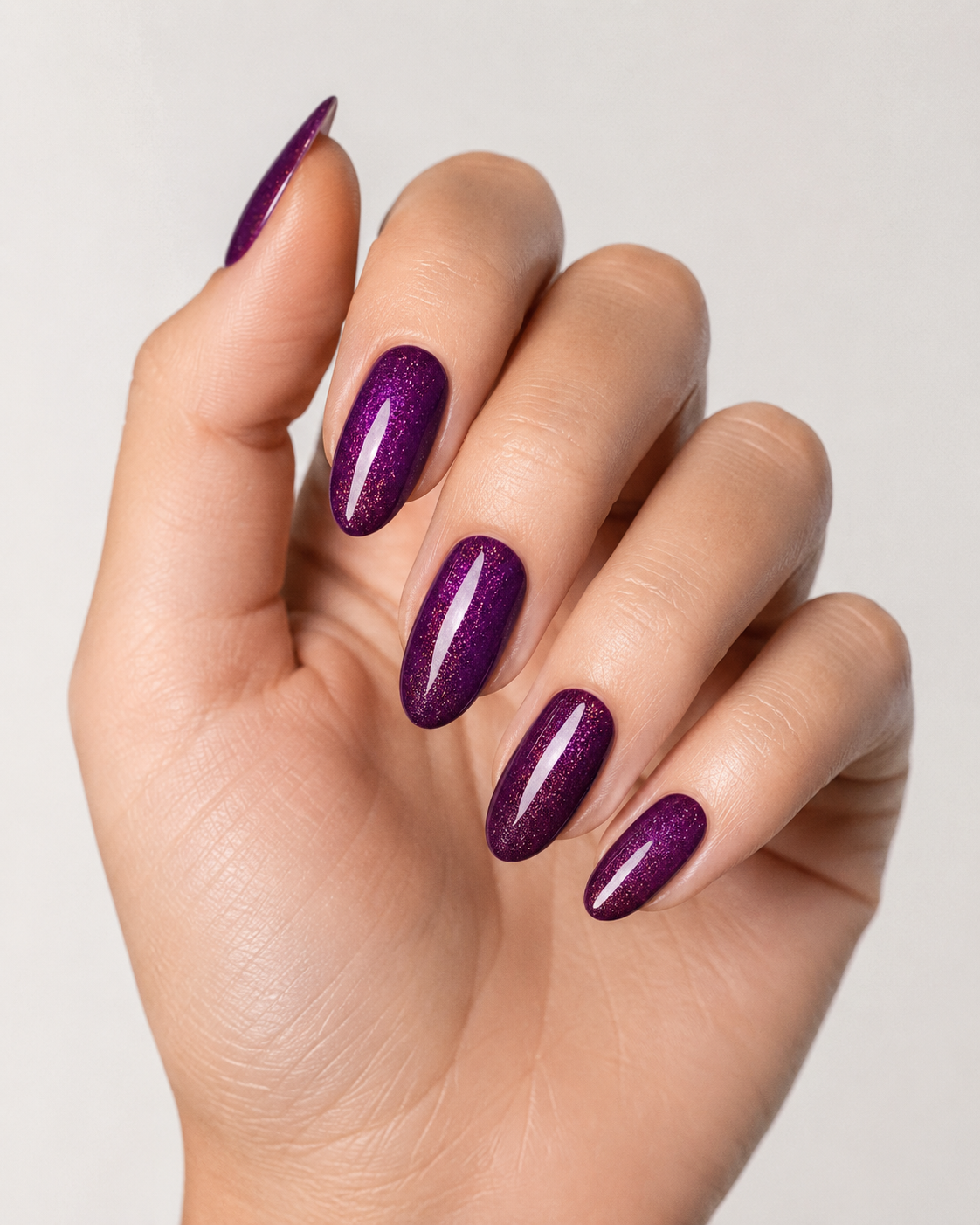 ELIXIR Professional Semi Gel 863 “Metallic Imperial Purple” - 8 ml