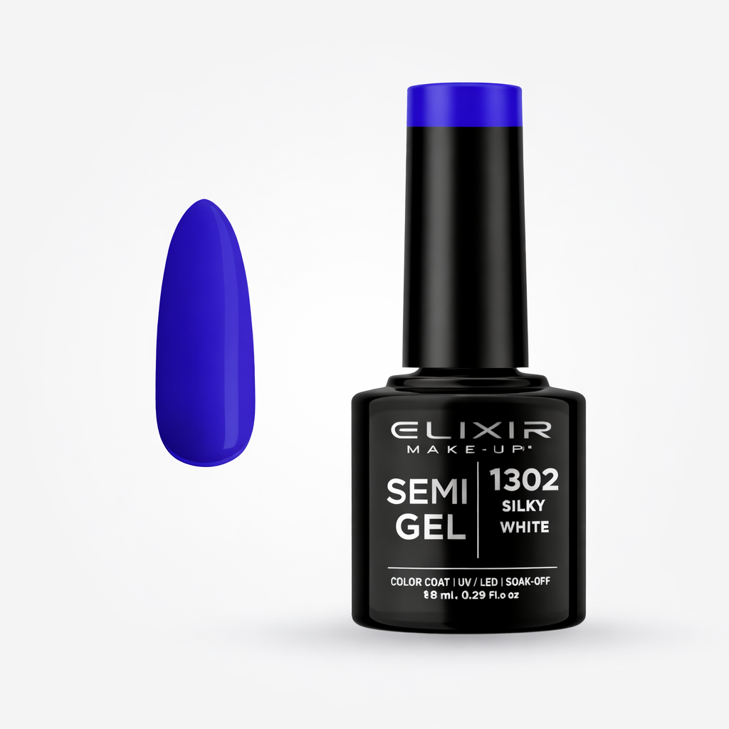 Elixir Semi Gel 1302 – Silky White