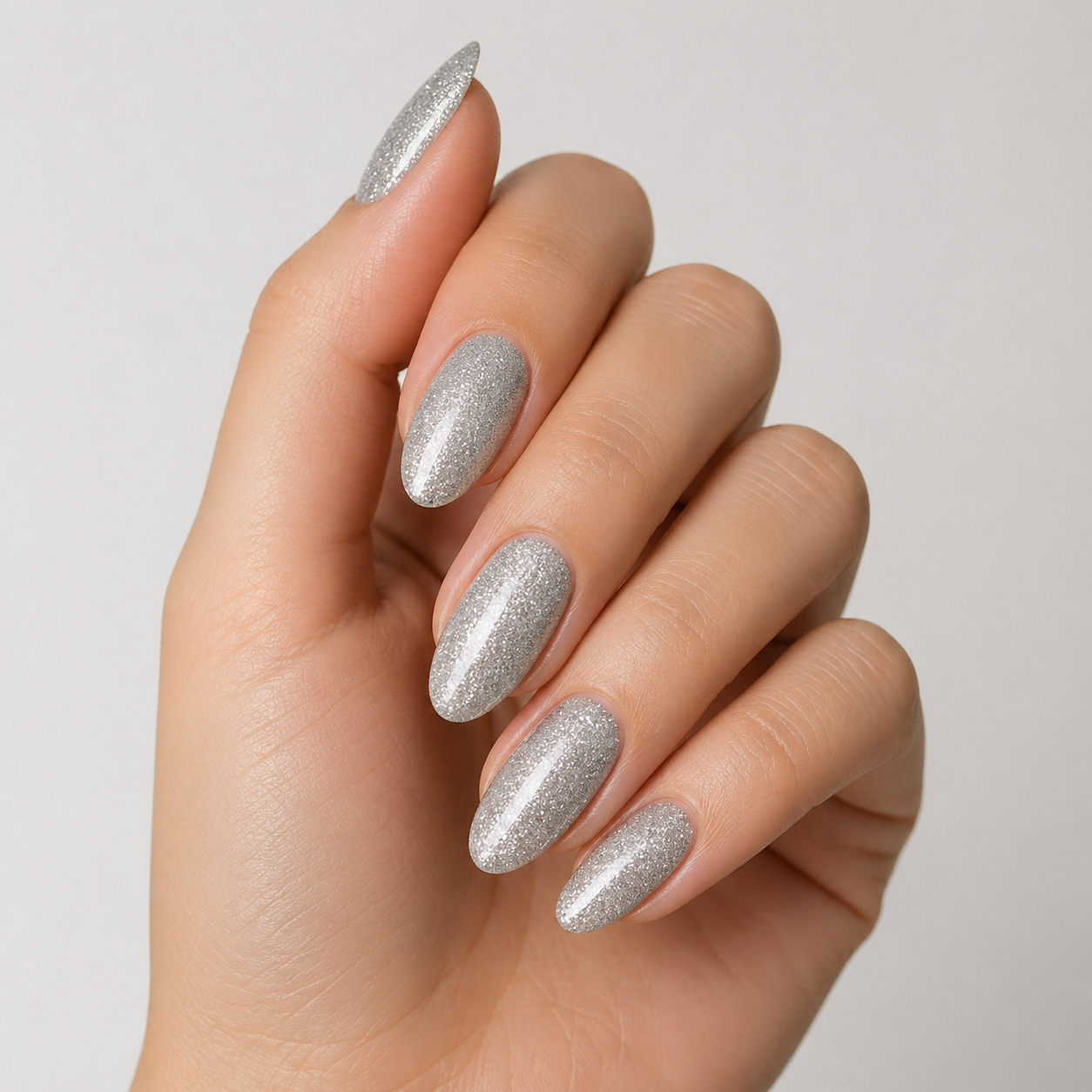 ELIXIR Laser Diamond Semigel 861 Glitter Silver  8 ml