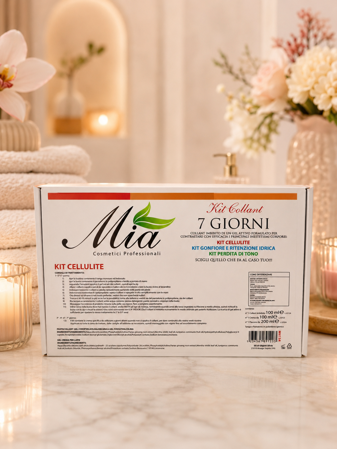 Kit Collant 7 Giorni – Cellulite