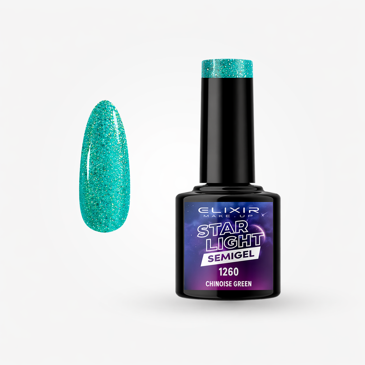 ELIXIR Laser Diamond Semigel 1260 Chinoise Green – 8 ml