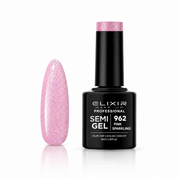 ELIXIR Laser Diamond Semigel   962 Pink Sparkling-8 ml