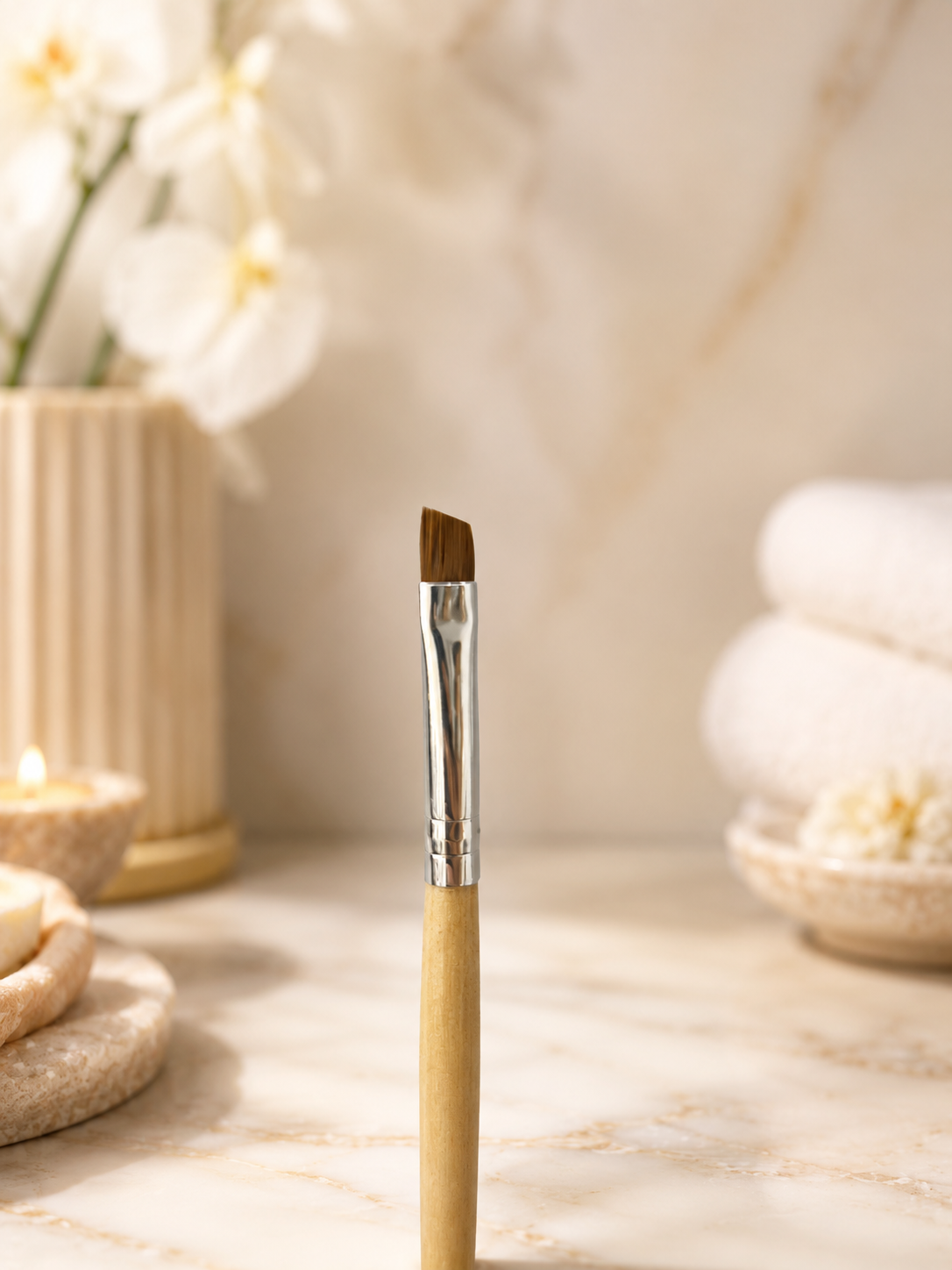 Pennello Nails No.8 con Manico in Legno