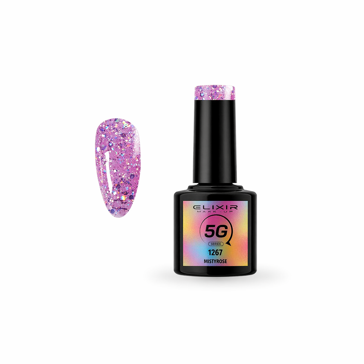 ELIXIR Laser Diamond Semigel  1267 Mistyrose – 8 ml