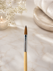 Pennello Nails No.10 con Manico in Legno