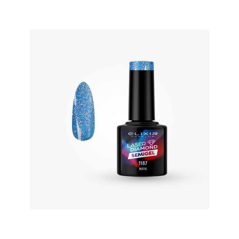ELIXIR Laser Diamond Semigel 1187 Maya – 8 ml
