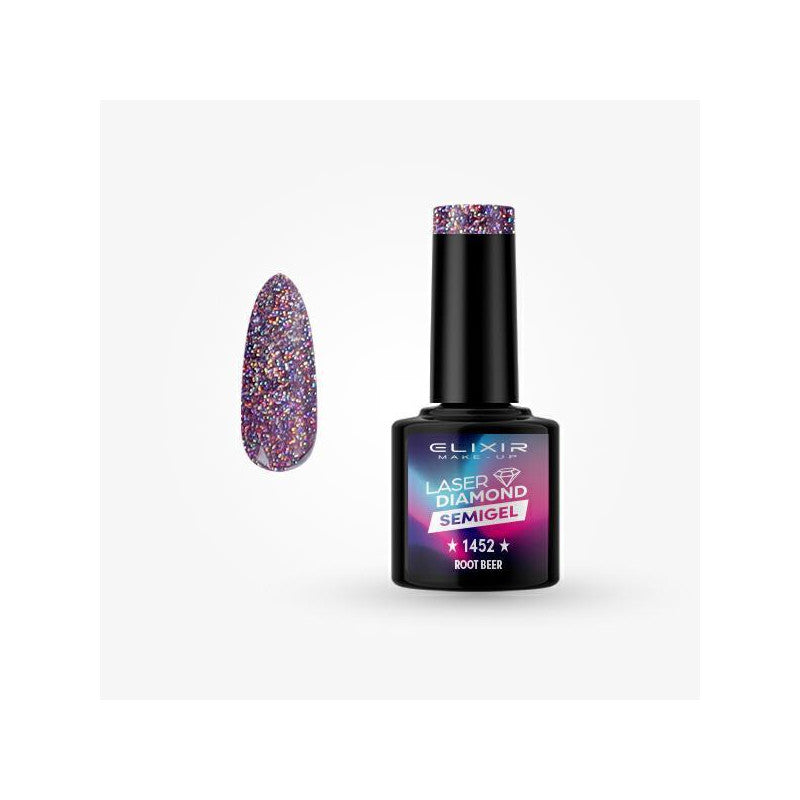 Elixir Make-Up Laser Diamond Semigel 1452 – Root Beer