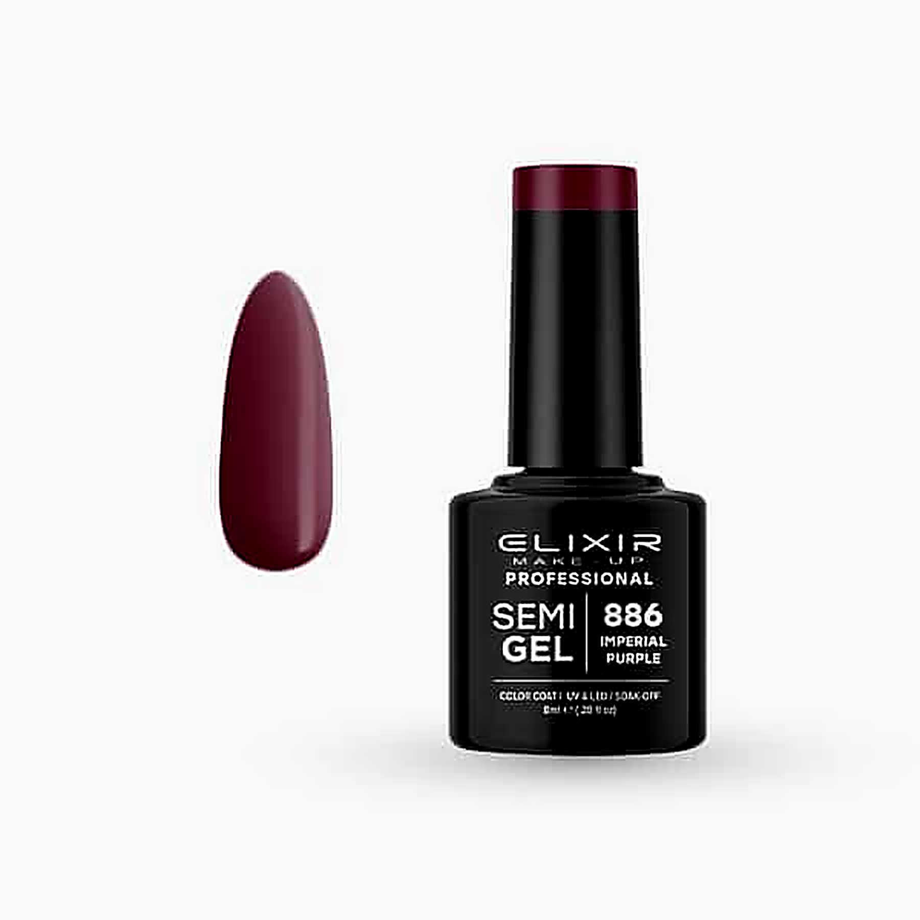 ELIXIR Professional Semi Gel 886 Imperial Purple