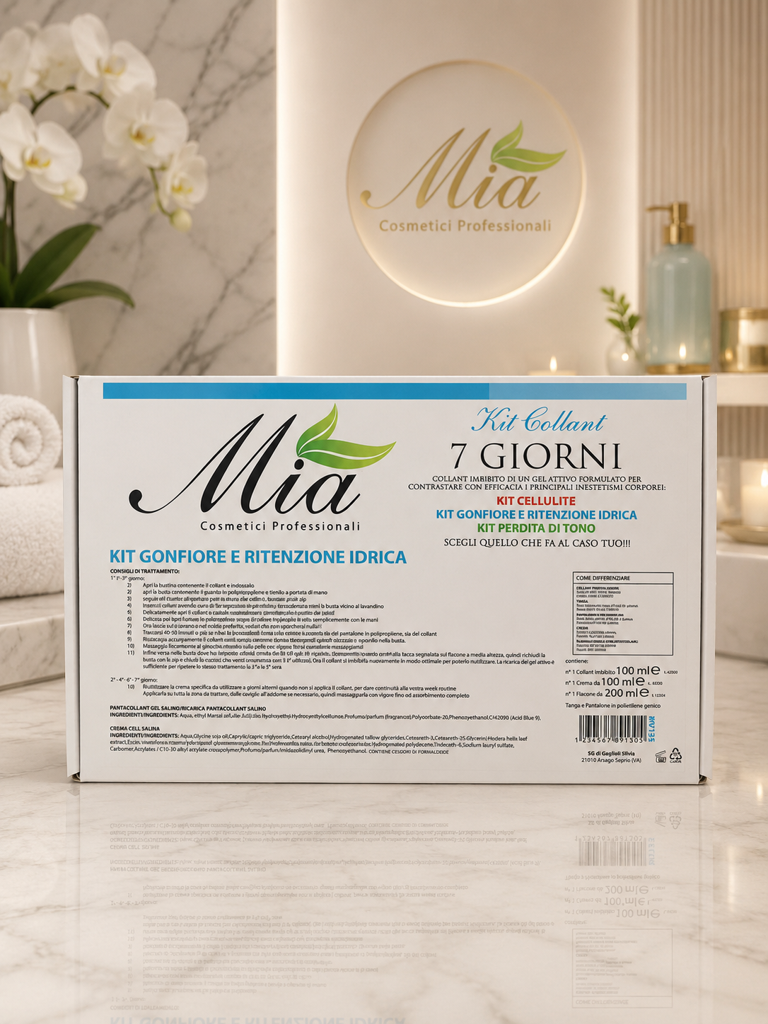 Kit Collant 7 Giorni – Gonfiore e Ritenzione Idrica