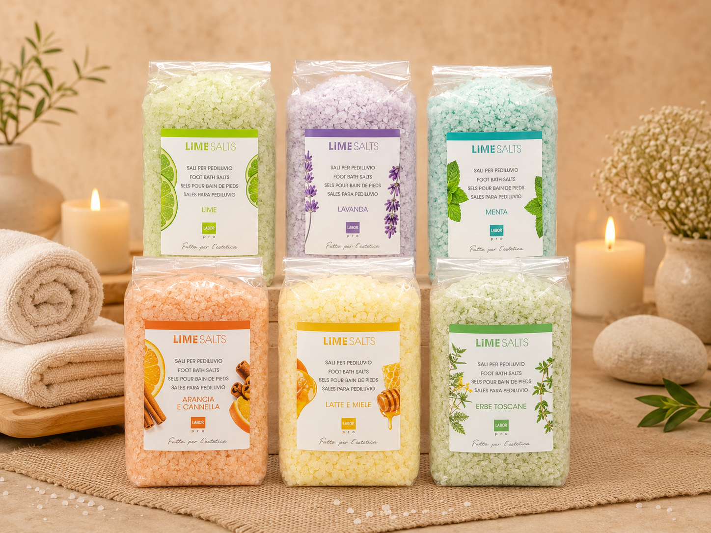 Sali da Bagno e Pediluvio Scented Salts Labor Pro