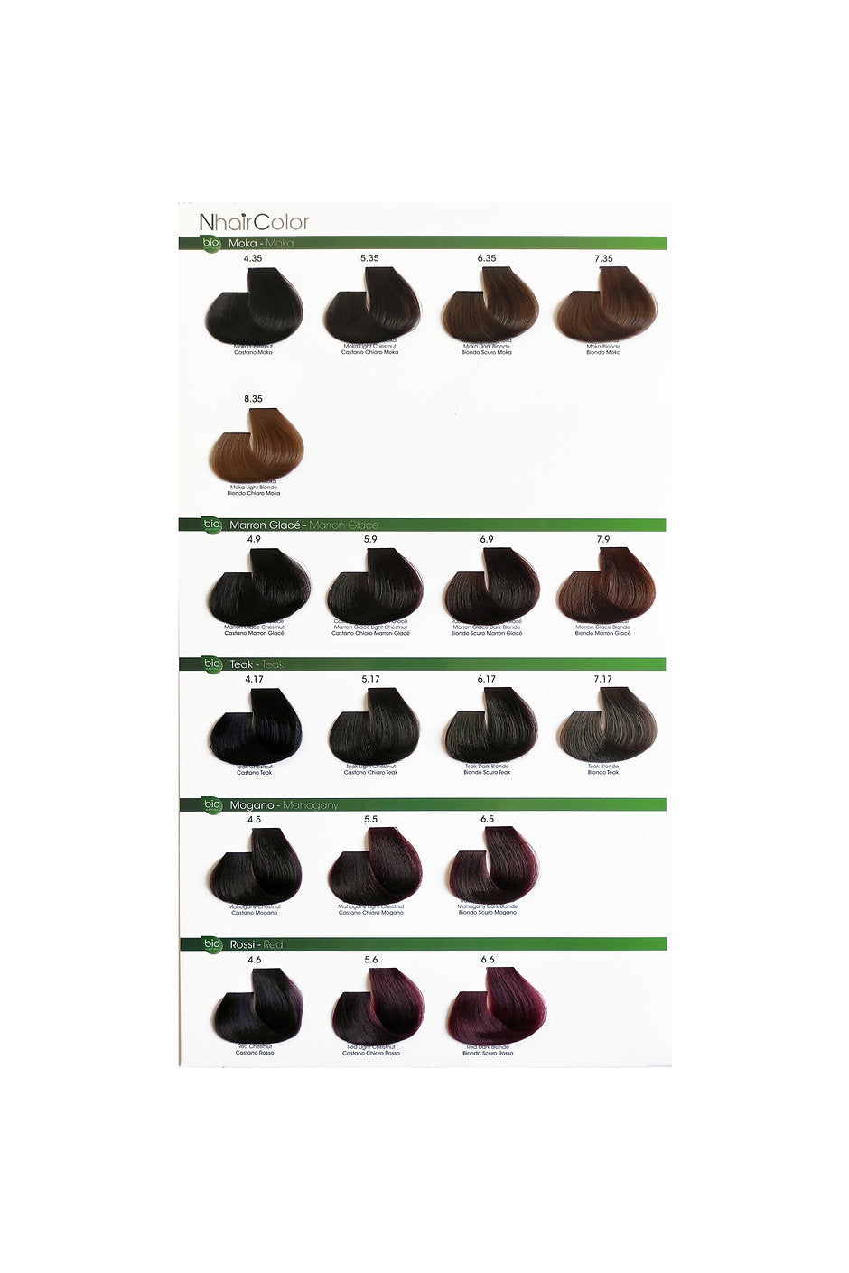 Nhair Tinta a basso contenuto di Ammoniaca 100ml