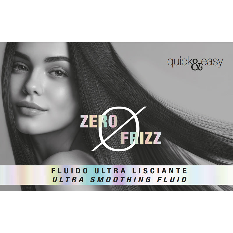 Helen Seward Quick & Easy Zero Frizz – Fluido Ultra Lisciante con Azione Anti-Crespo Progressiva