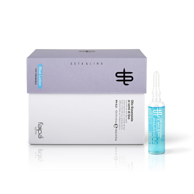 Fiale Ristrutturanti ai Semi di Lino – Faipa Seta & Lino (12x13 ml) – Con Risciacquo