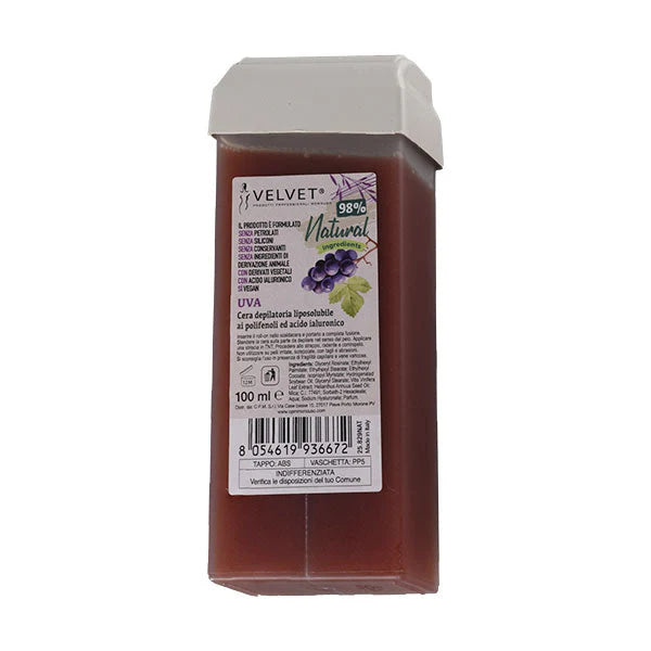 Ricariche Cera Liposolubile Velvet – 98% Ingredienti Naturali per un’Epilazione Delicata
