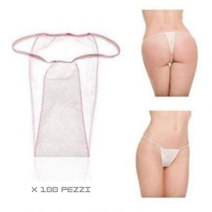 Slip Monouso in TNT – Donna – 100 pz